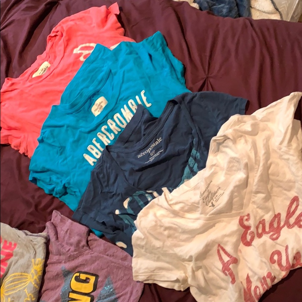 4 shirts
